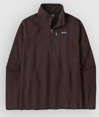 Patagonia Better 1/4 Felpa con Zip marrone