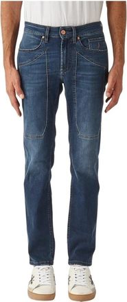 Jeckerson James Jeans - Heren - Slim Fit Jeans - Blauw - W30 - Katoen - Jeans
