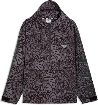 Puma Melo World Packable Windbreaker Crystal Black AOP 634631-01