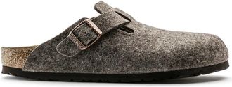 Birkenstock Boston BS Cocoa - Dames - Slip ons - Bruin - 39 EU - Wol - Schoenen