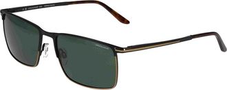 Jaguar 37373 4100 Mens Sunglasses Green Size 59