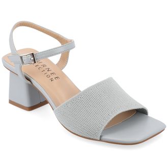 Journee Collection Women & apos;s Evylinn Medium and Wide Width Dress Sandals