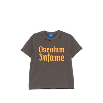 Dagger Distressed-effect T-shirt