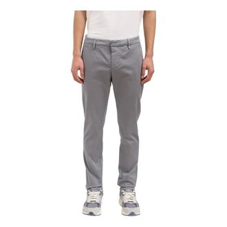 Dondup Chinos, male, Gray, Size: W31 Gaubert Trousers