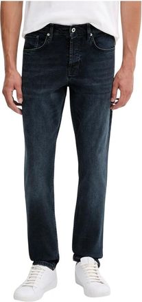 Karl Lagerfeld Heren, Jeans, Blauw, Maat: W31 L32 Katoen