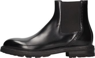 Pantanetti Beatles Visby Enkellaarzen - Heren - Chelseaboots - Zwart - 42 EU - Leer - Schoenen
