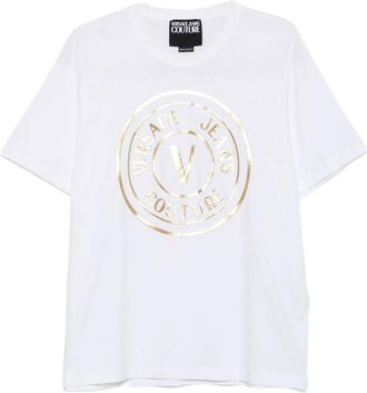 Versace Jeans Couture Logo-plaque T-shirt