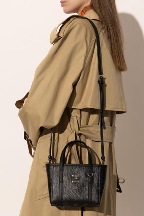 MCM Toni Mini Hand Bag, Womens, Black