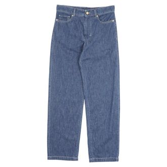 Max Mara Loose-fit Jeans, female, Blue, Size: XS Polly Straight-leg Jeans