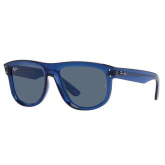 Ray-Ban Boyfriend Reverse Sunglasses Blue Navy Dark