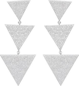 Nickho Rey Megan Earrings in White/white Rhodium at Nordstrom