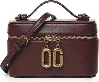 Marc Jacobs Tassen, Dames, Bruin, ONE Size, Leer, The Pop J-Marc Mini Crossbody Bag