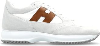 Hogan Interactive Sneakers - Heren - Sneakers - Wit - 42 1/2 EU - Leer - Schoenen