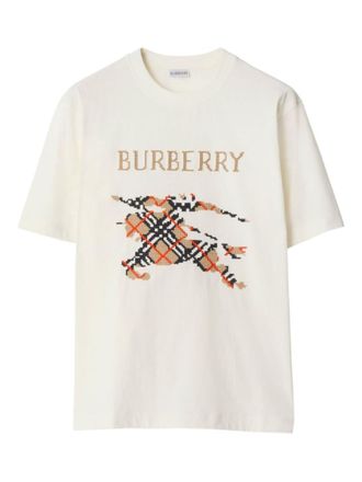 Burberry Off White Logo T-Shirt