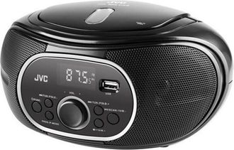 JVC Reproductor De Radio Jvc Boombox Negro Rd-e221b