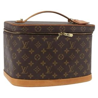 Louis Vuitton Pre-owned Handbags, female, Brown, Size: ONE SIZE Pre-owned Vintage Hand Bag