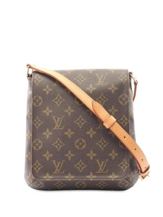 Louis Vuitton 2002 Monogram Musette Salsa Long Strap crossbody bag - Brown