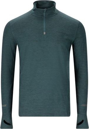 ENDURANCE Tune V2 Melange Midlayer Laufshirt für Herren | blau