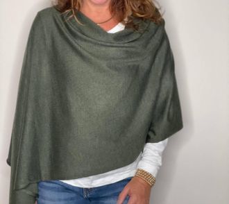 Kerisma Eden Poncho In Olive