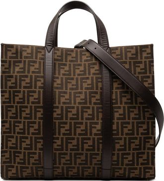 Fendi Pre-owned Fendi FF 1974 Jacquard Shopper Tote Ladies 7DTYAGWQ0A874HCY