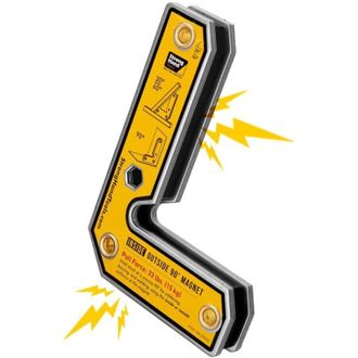 OEM &Aacute;ngulo Magn&eacute;tico Cuadrado - Im&aacute;n Interno/externo - &Aacute;ngulo Fijo - 90&deg; (30&deg;, 60&deg;) - Fuerza De Tracci&oacute;n: 40 Lb - Potente Herramienta Manual