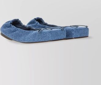 Jacquemus cotton ballerina shoes