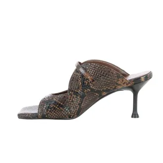 March23 Raven Heeled Mules - Dames - Schoenen - Bruin - Maat: 36 EU