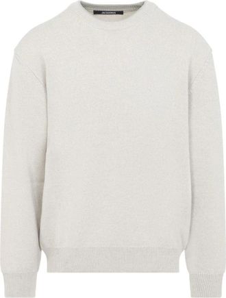 Jacquemus Su&eacute;ter La Maille Moulin - Knitwear - Mujer - Beige - L