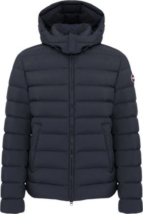 Colmar Donsjack met afneembare capuchon - Heren - Ski Jassen - Blauw - 4XL - Fitness