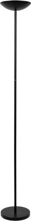 Lucide L&aacute;mpara de suelo de metal con 1 led integrado, negro