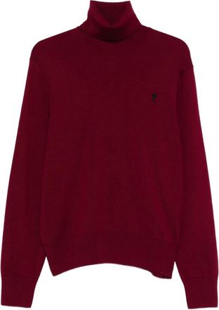 Ami Coltrui met borduurwerk - Rood