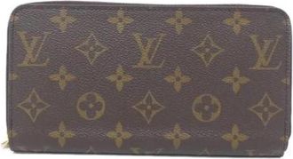 Louis Vuitton Pre-owned Wallets, male, Brown, Size: ONE SIZE Pre-owned Monogram Long Wallet