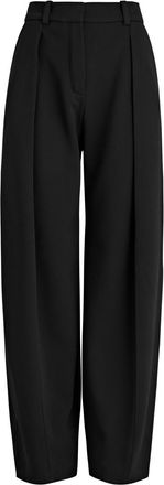 Jacquemus Le Pantalon Passeo Barrel-leg Trousers - Black - 38 (UK10 / S)