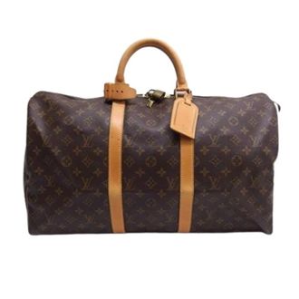 Louis Vuitton Pre-owned Weekend Bags, unisex, Brown, Size: ONE SIZE Pre-owned Monogram Boston Bag