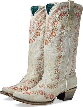 Corral Boots A4455 Womens Boots White : 10.5 B - Medium, Leather