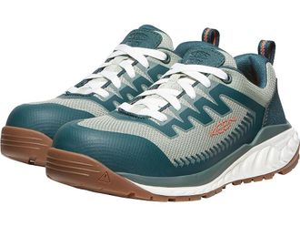 Keen Arvada (Comp Toe) Womens Shoes Sea Moss/Desert Sage : 8.5 B - Medium, Synthetic