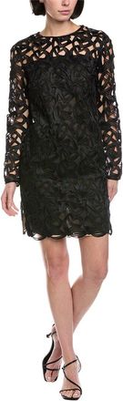 Akris Lace Silk Mini Dress