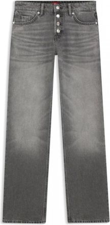 HUGO BOSS Gilissi_5 Jeans - Heren - Regular Fit Jeans - Grijs - W29 - Katoen - Jeans