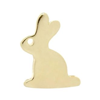 Aliita Mini Bold Conejito Oorbel - Dames - Oorbellen - Geel - ONE Size - Accessoires