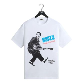 Kith x Back to the Future Chuck Berry Standard Crispy T-Shirt White KHM030051-101