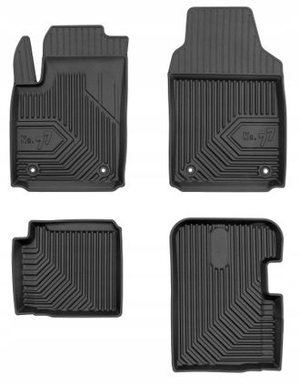 OEM Fiat 500 H&iacute;brido Desde 2020 - Bandejas De Alfombras De Goma 77