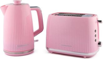 Hamilton Beach Miami Kettle & Toaster Set Flamingo - Hamilton Beach