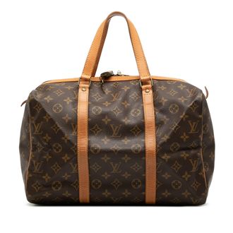 Louis Vuitton Tweedelige Monogram Sac Souple 35
