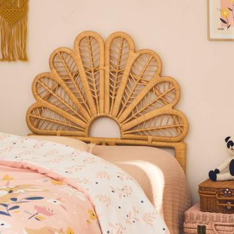 Sweeek Natural Rattan Headboard in Beige