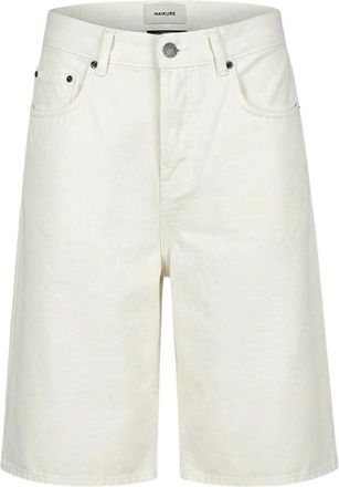 Haikure New Becky Bull 44 Shorts - Dames - Denim shorts - Wit - W26 - Katoen - Korte Broeken