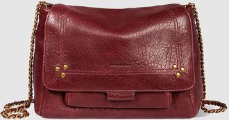 Jerome Dreyfuss Sac Lulu M Bubble Burgundy