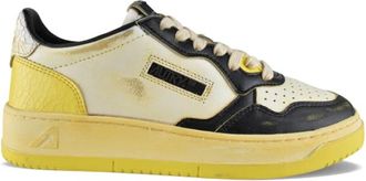 Autry Super Vintage Low Sneaker - Dames - Sneakers - Veelkleurig - 36 EU - Leer - Schoenen
