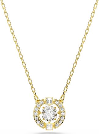 Swarovski Una 18k Gold Plated Angelic Pendant Necklace