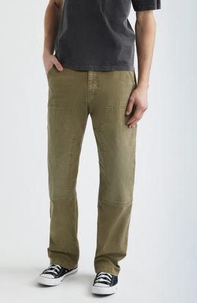 Corridor Double Knee Stretch Cotton Carpenter Pants in Army at Nordstrom, Size 28