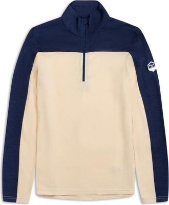 Bergans Inner:Dual Merino Half Zip Funktionsshirt f&uuml;r Herren | beige